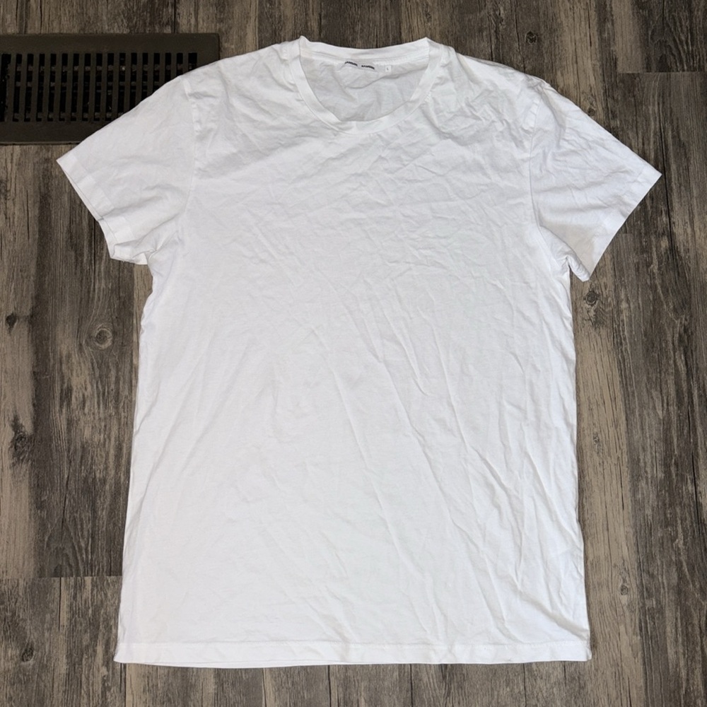 Samsøe Samsøe Kronos men’s basic white tee - large - Picture 3 of 6